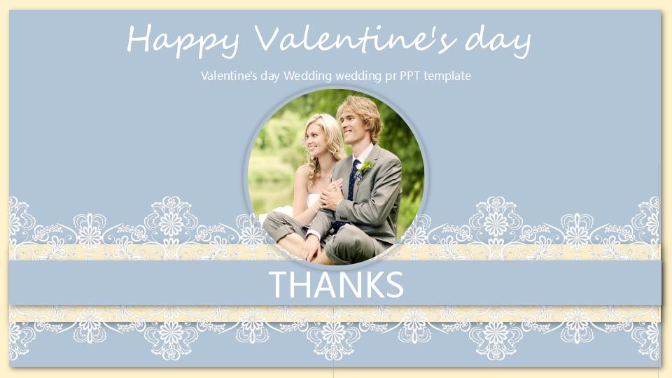 小清新爱情ppt模板