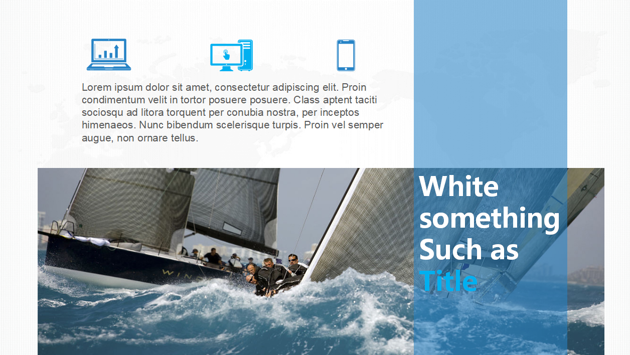 海洋主题公司企业文化ppt模板