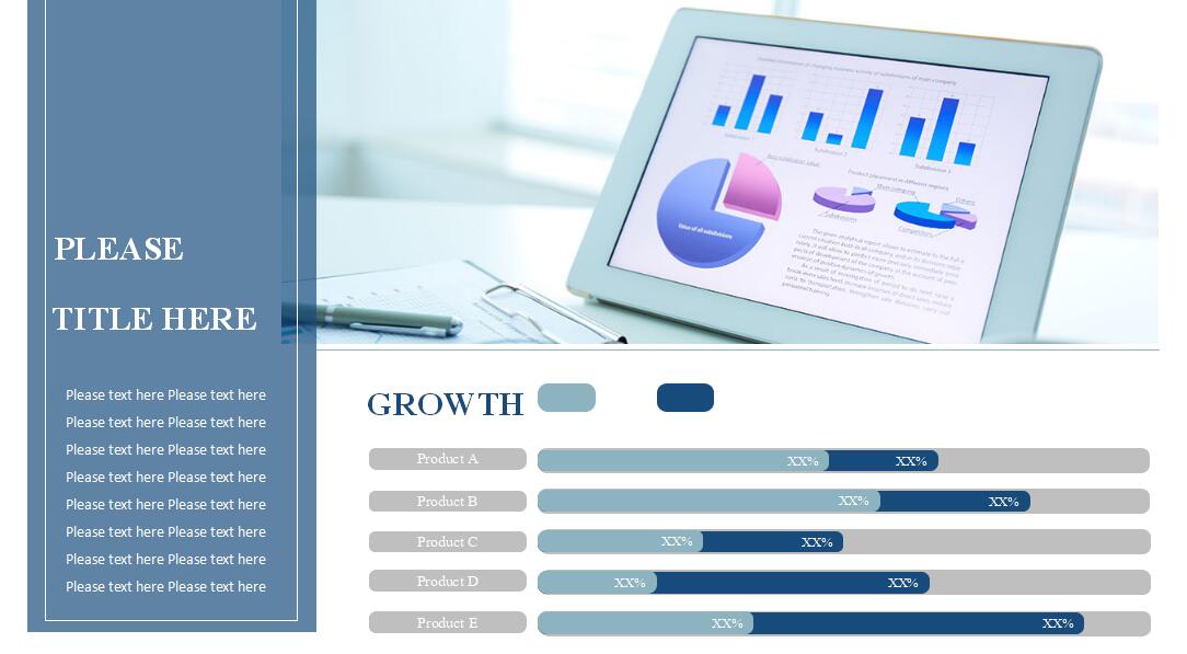 简约商务销售总结汇报ppt模板