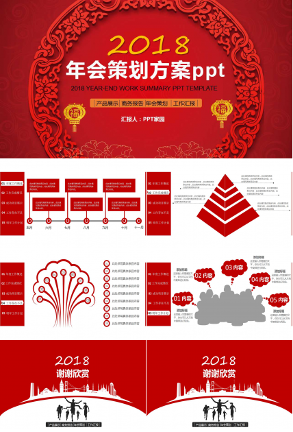 2018年会策划方案ppt