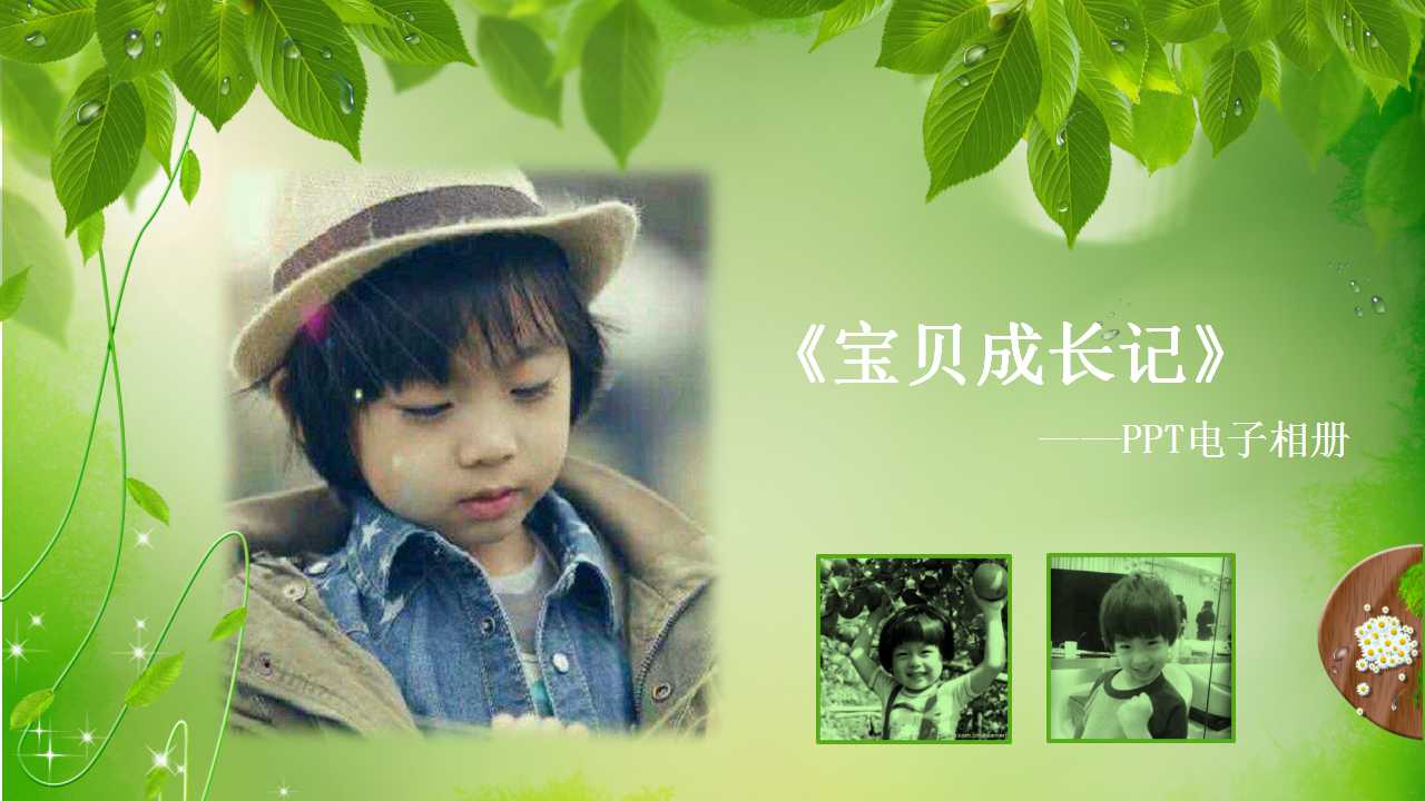 生日电子相册ppt模板