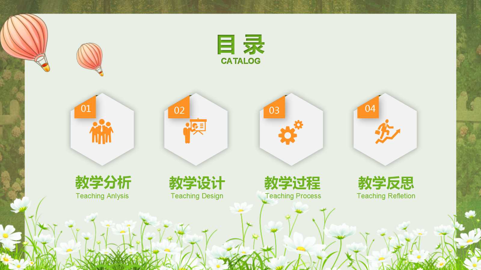 数学说课稿ppt模板