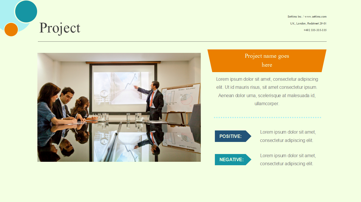 项目计划推进ppt模板