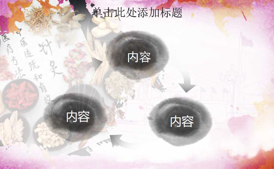 中医风格ppt模板