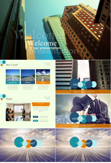 项目计划推进ppt模板