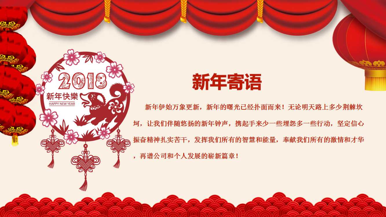 2018年会方案ppt模板