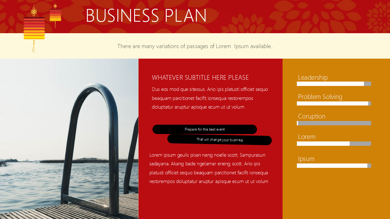 年度计划总结ppt模板