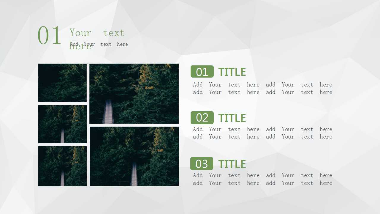 小清新商务年终总结ppt模板