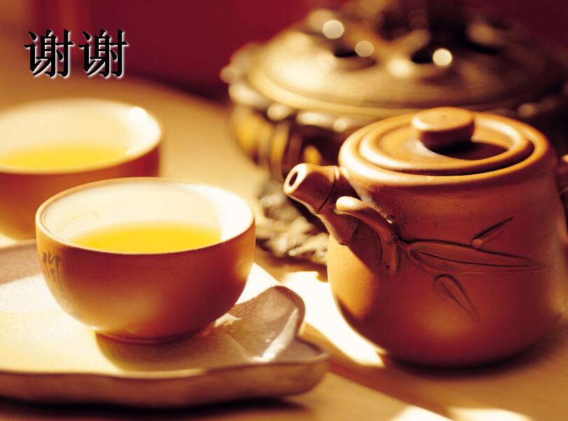 简约中国风节日文化ppt模板