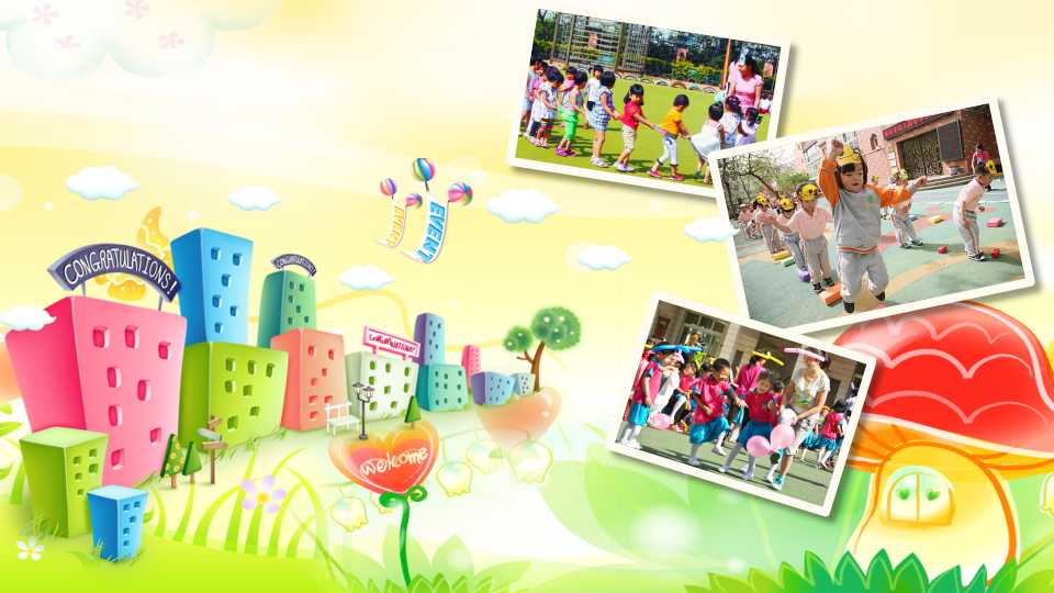 生日卡通可爱ppt模板