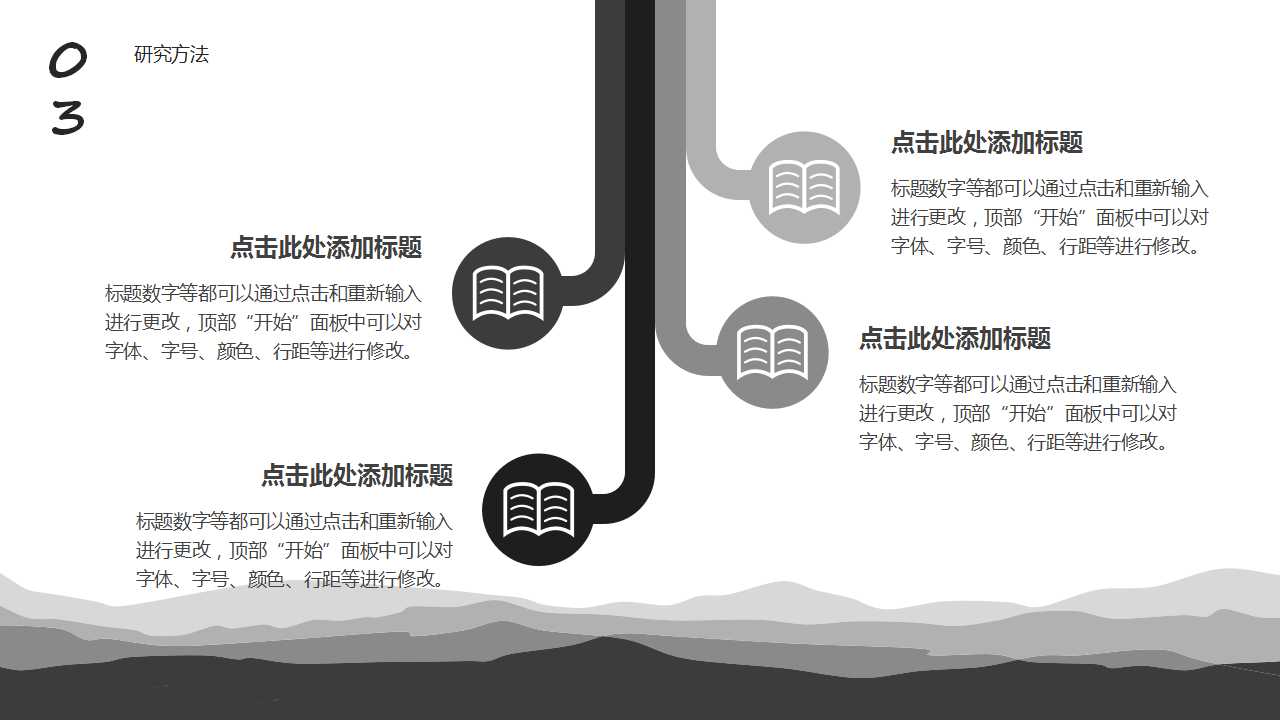 学术论文ppt模板