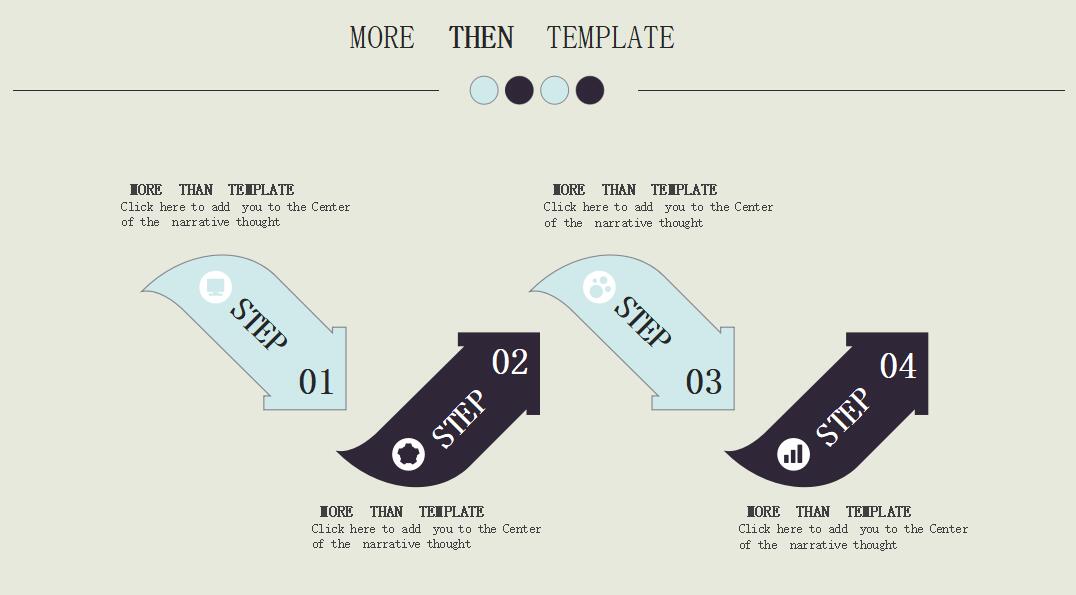 时尚通用英文公司介绍ppt模板
