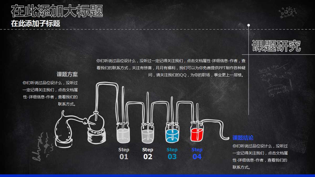 化学品管理ppt模板