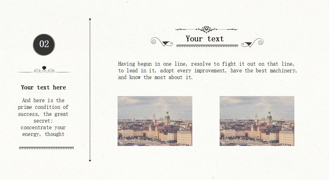 简洁大气年终项目汇报ppt模板