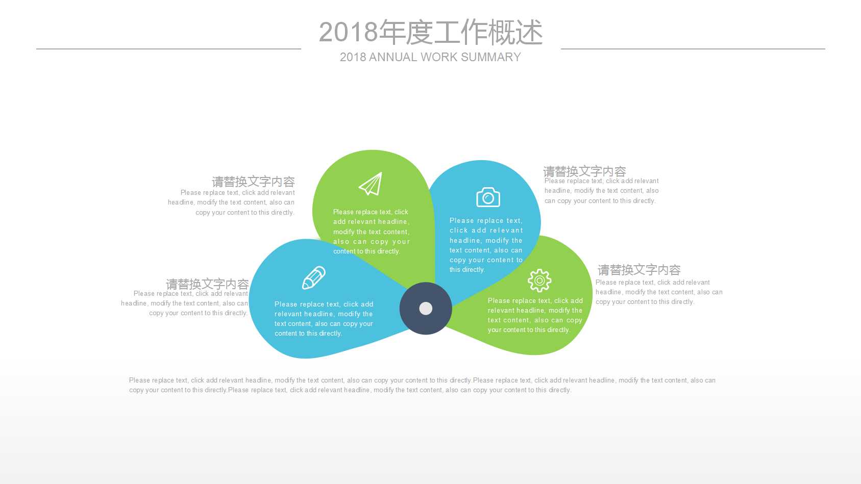 生产年终工作汇报ppt模板