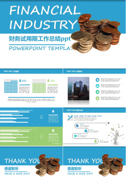 财务试用期工作总结ppt