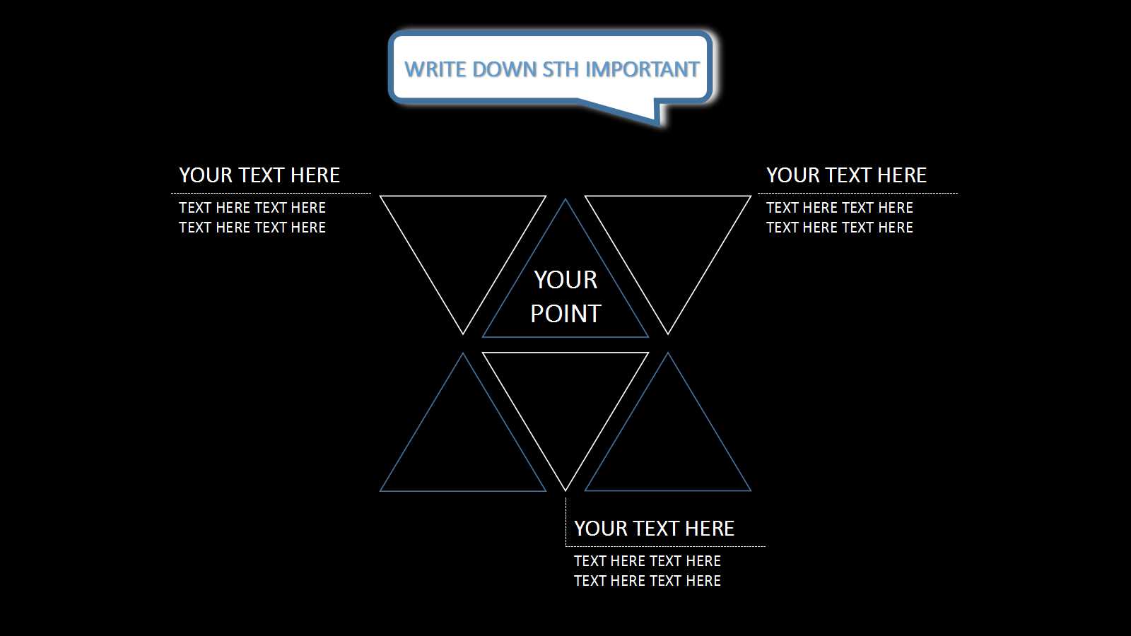 地球仪PPT背景模板