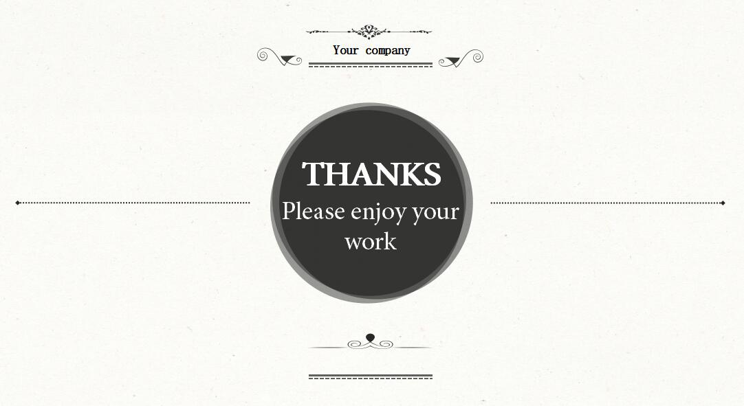 简洁大气年终项目汇报ppt模板