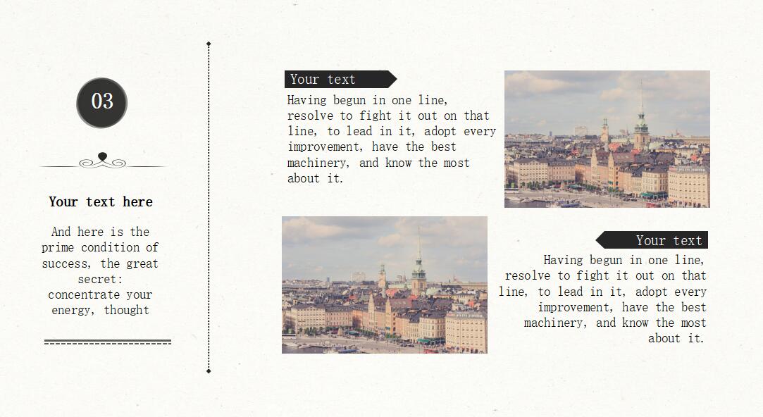 简洁大气年终项目汇报ppt模板