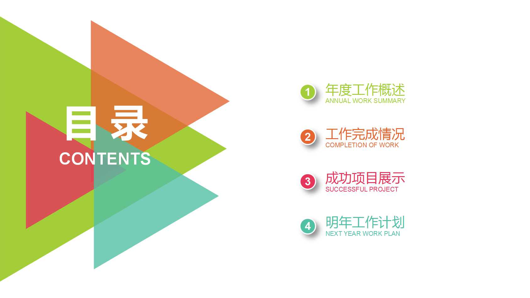 项目进展ppt模板