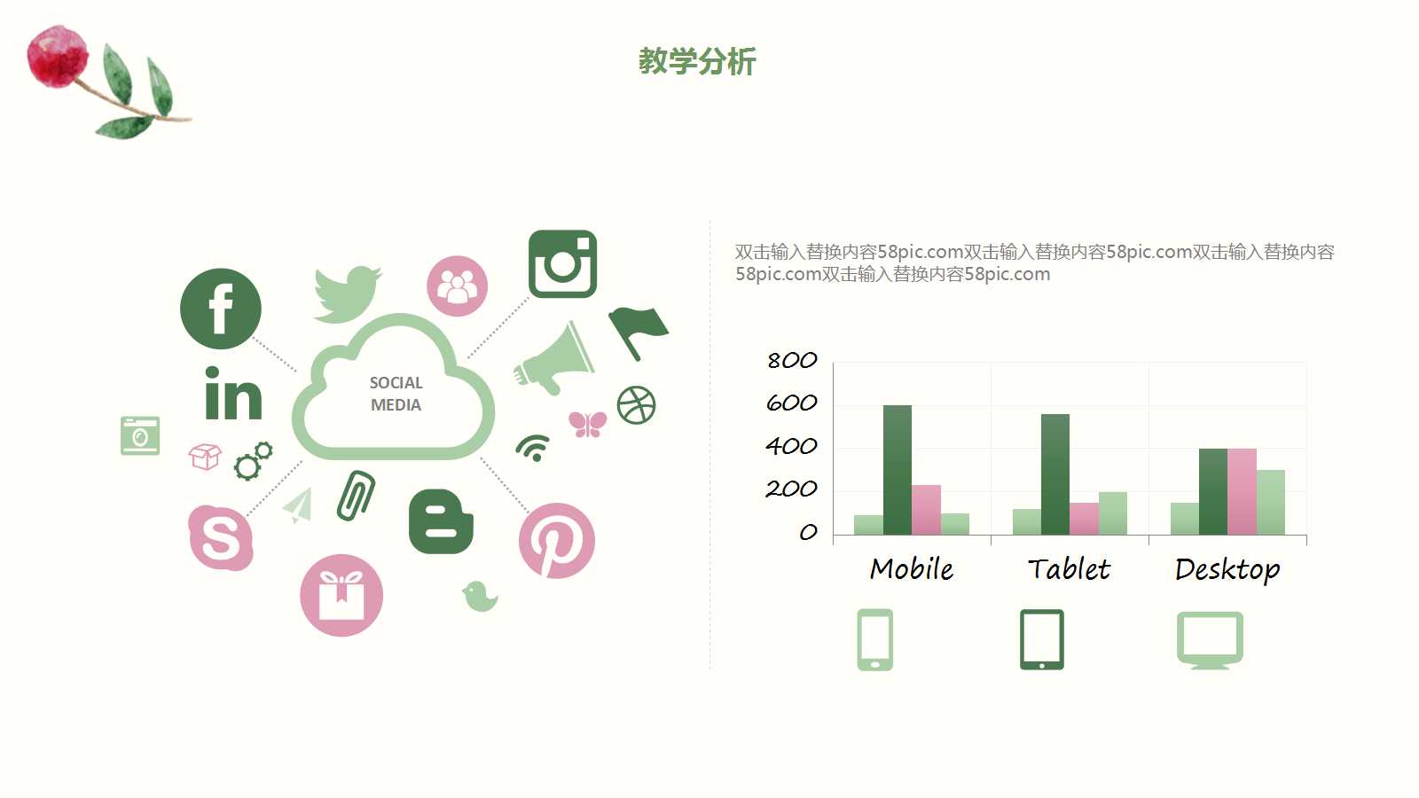 学校年终汇报ppt模板