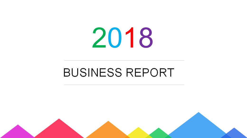 小清新国外设计方案汇报ppt模板