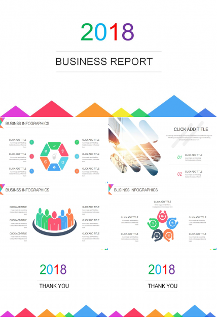 小清新国外设计方案汇报ppt模板
