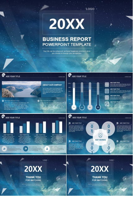 国外时尚软件项目进度汇报ppt模板