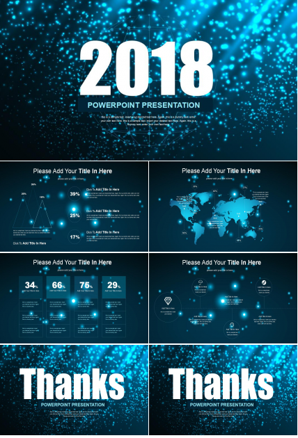 蓝色国外课题研究汇报ppt模板