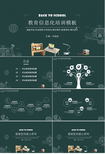 教育信息化培训ppt模板