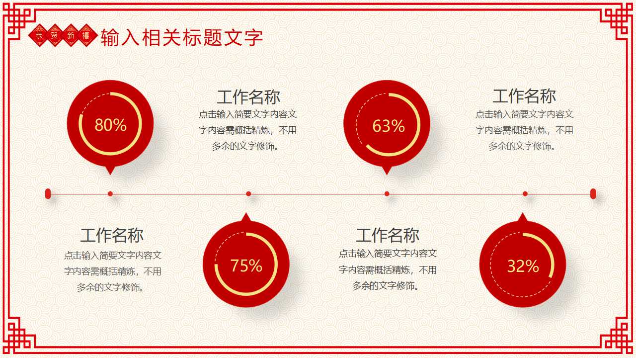 年会流程ppt模板