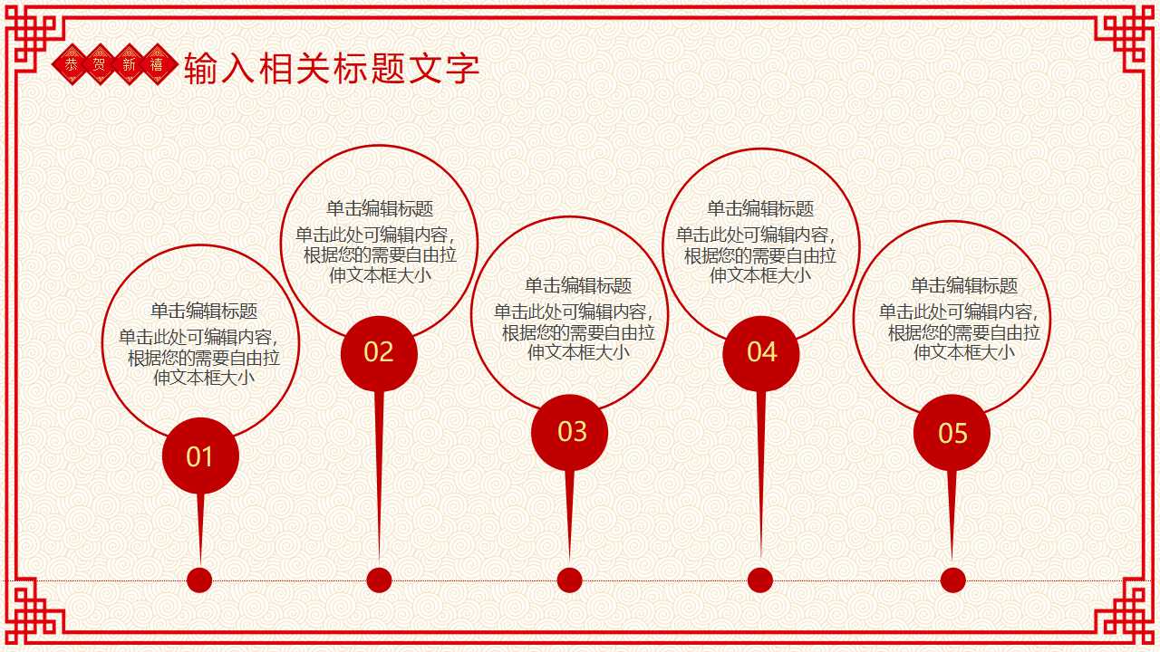 年会流程ppt模板