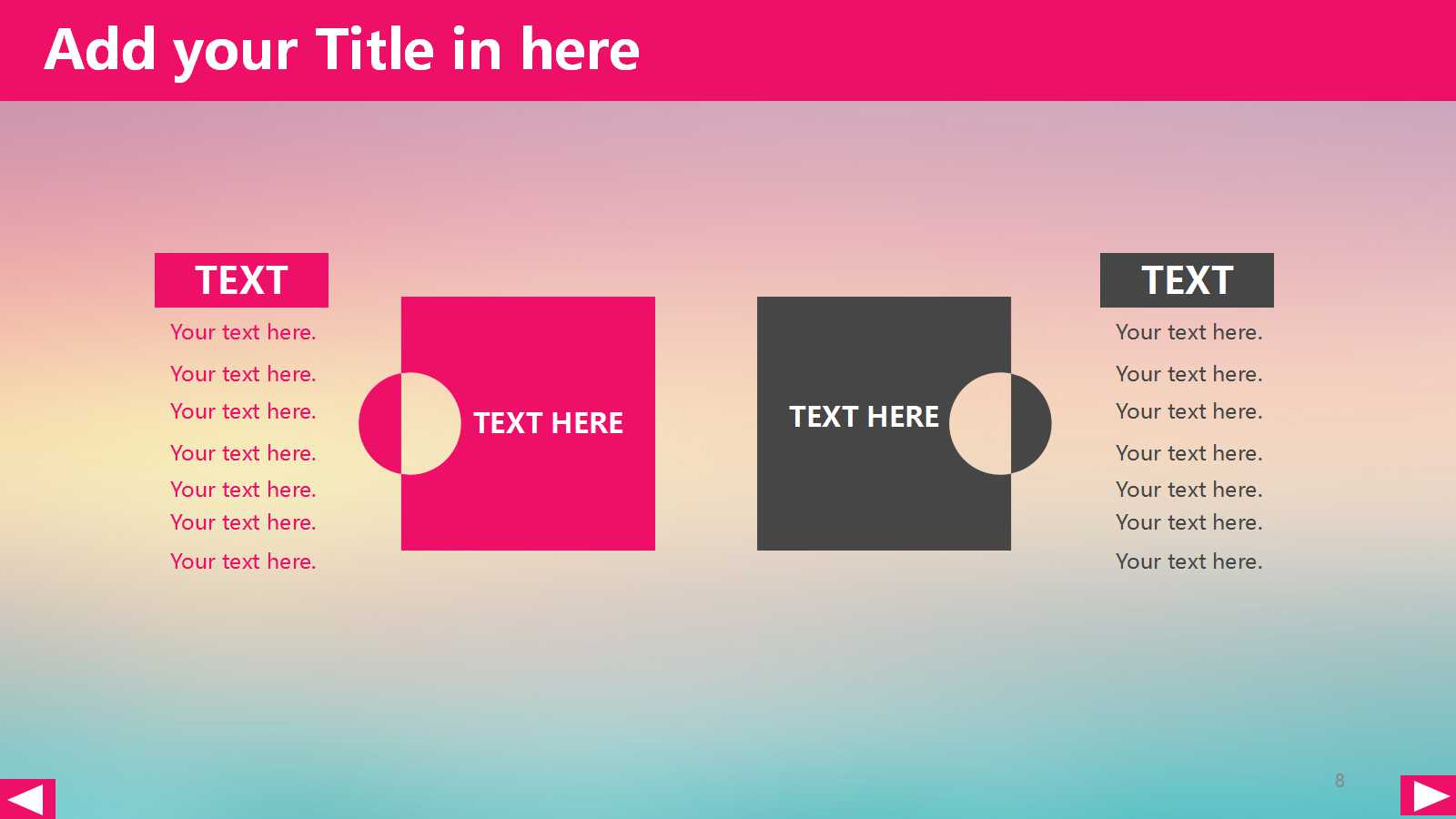 2018美工年终总结ppt模板