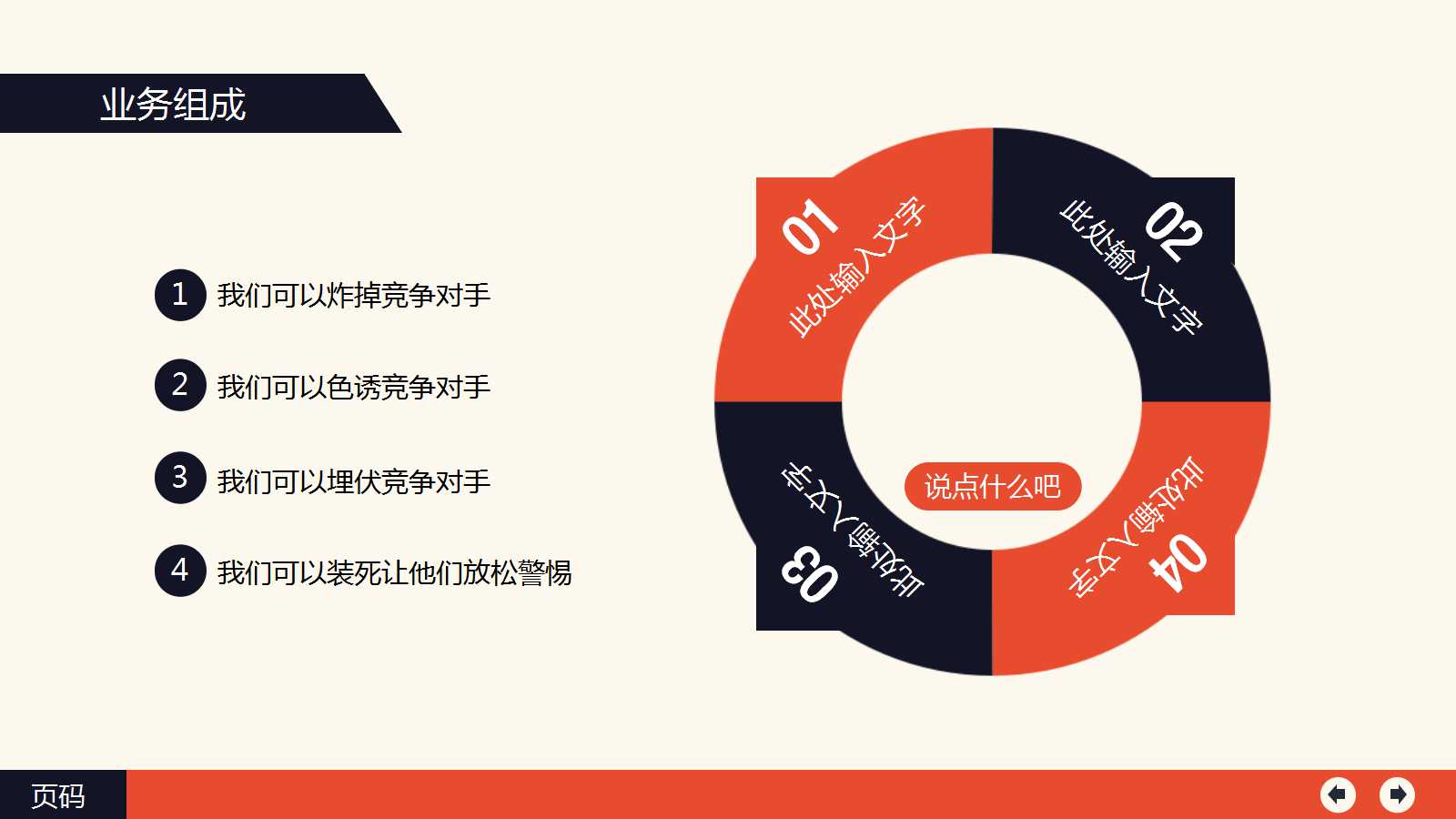 2018年终总结报告ppt模板