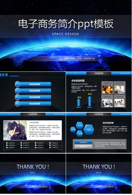电子商务简介ppt模板