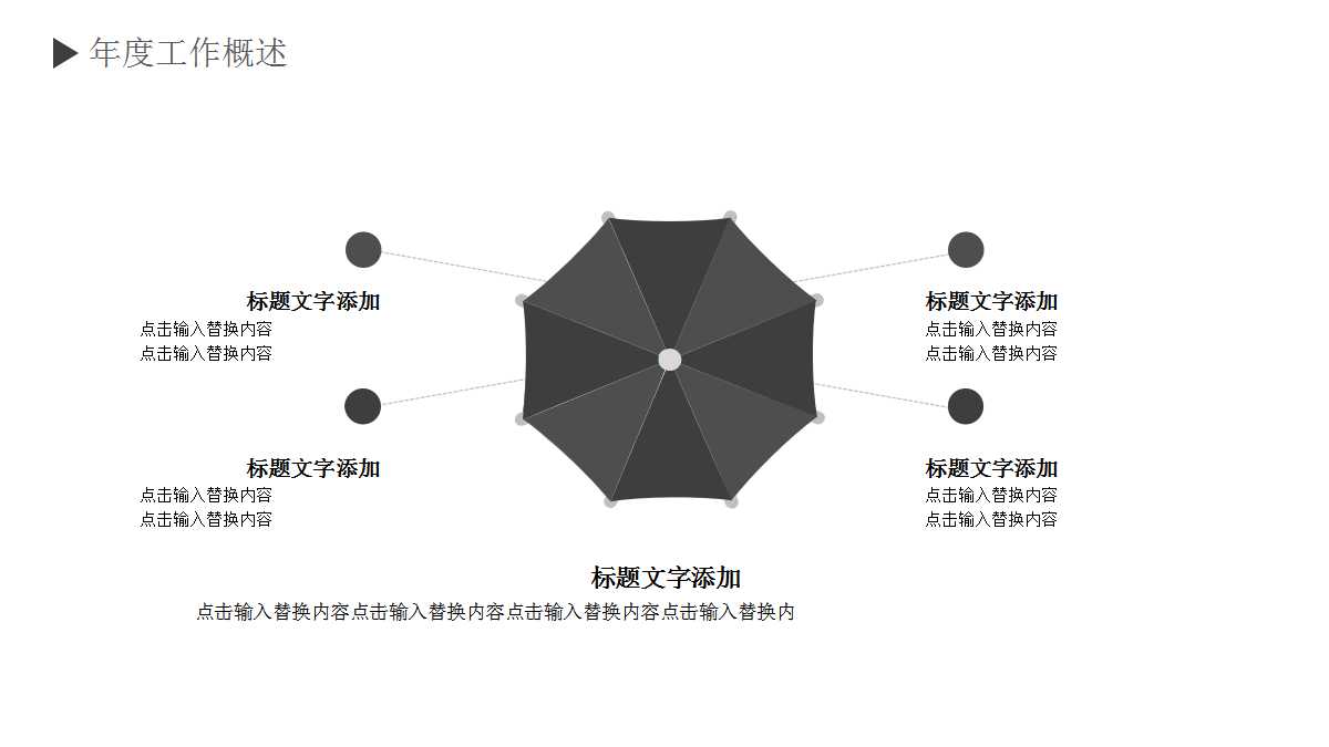 年终汇报工作总结ppt模板