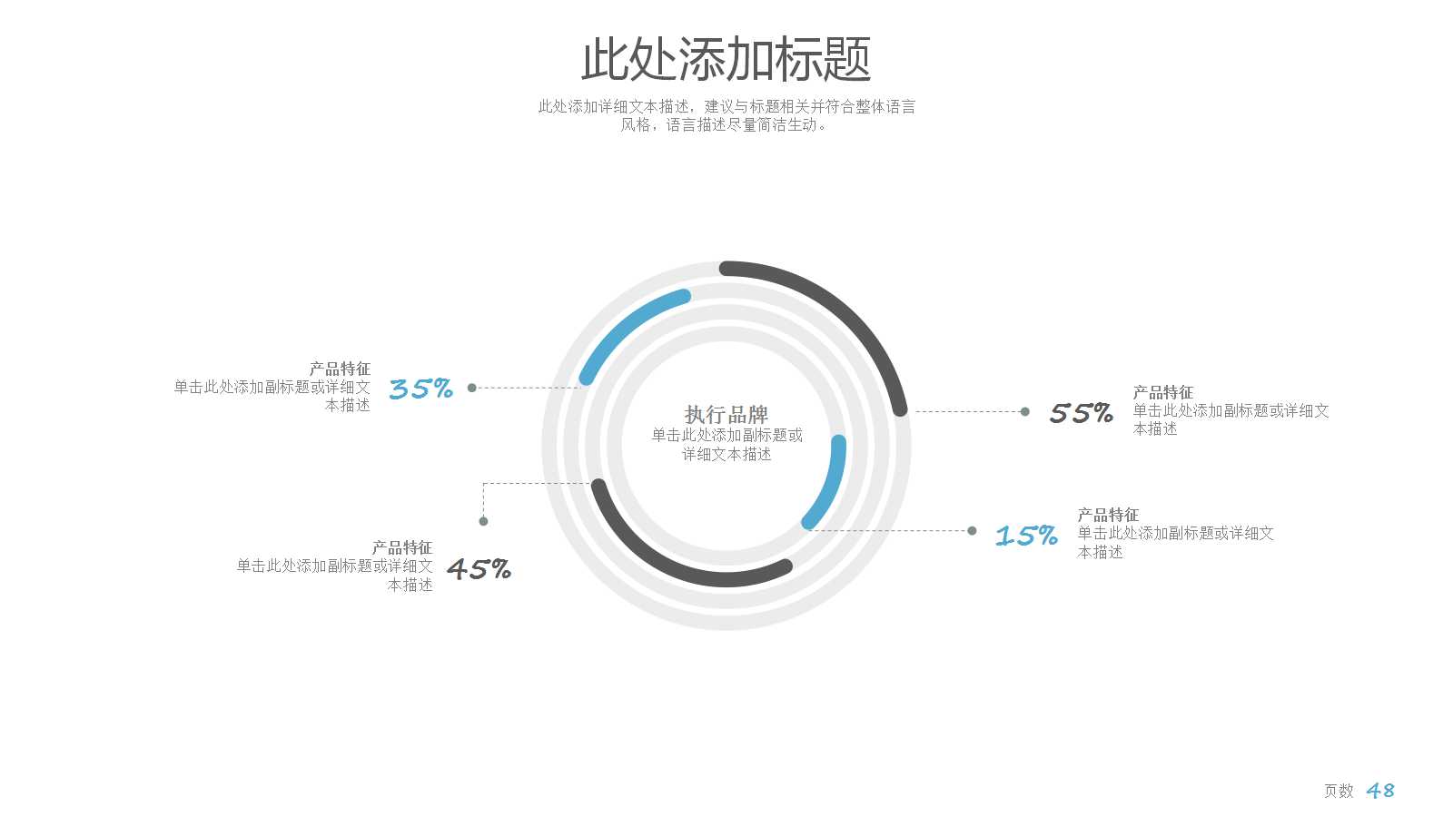 月工作报告ppt模板