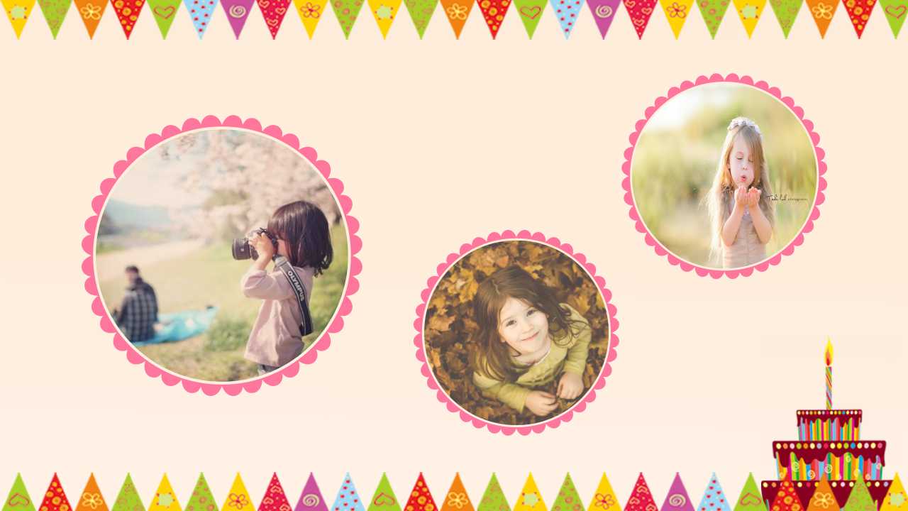 生日祝福ppt模板