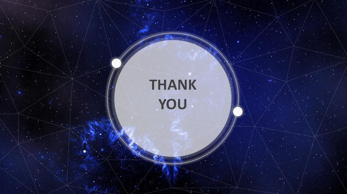 星空发光设计财务知识汇报ppt模板