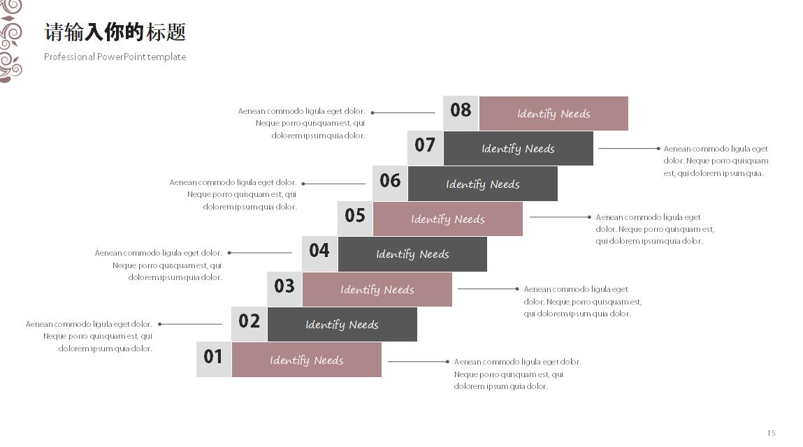 年终个人得失总结ppt模板