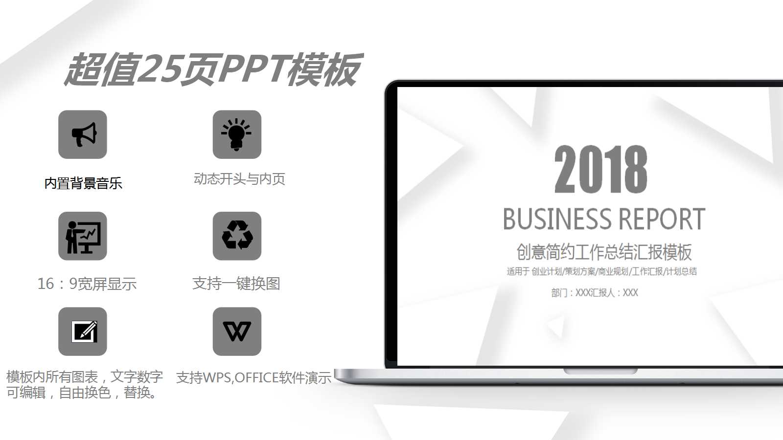 商品部年度计划ppt模板