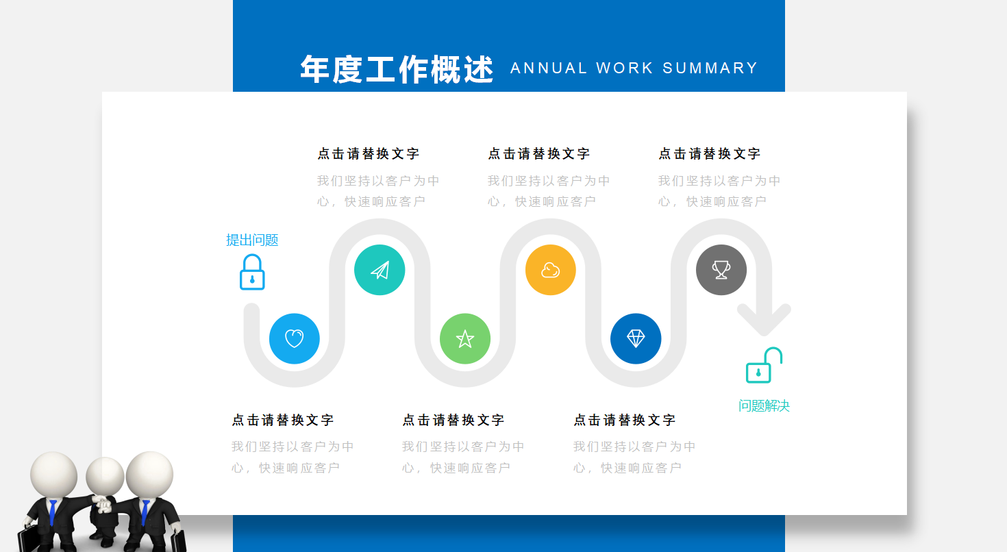 项目管理年终总结ppt模板