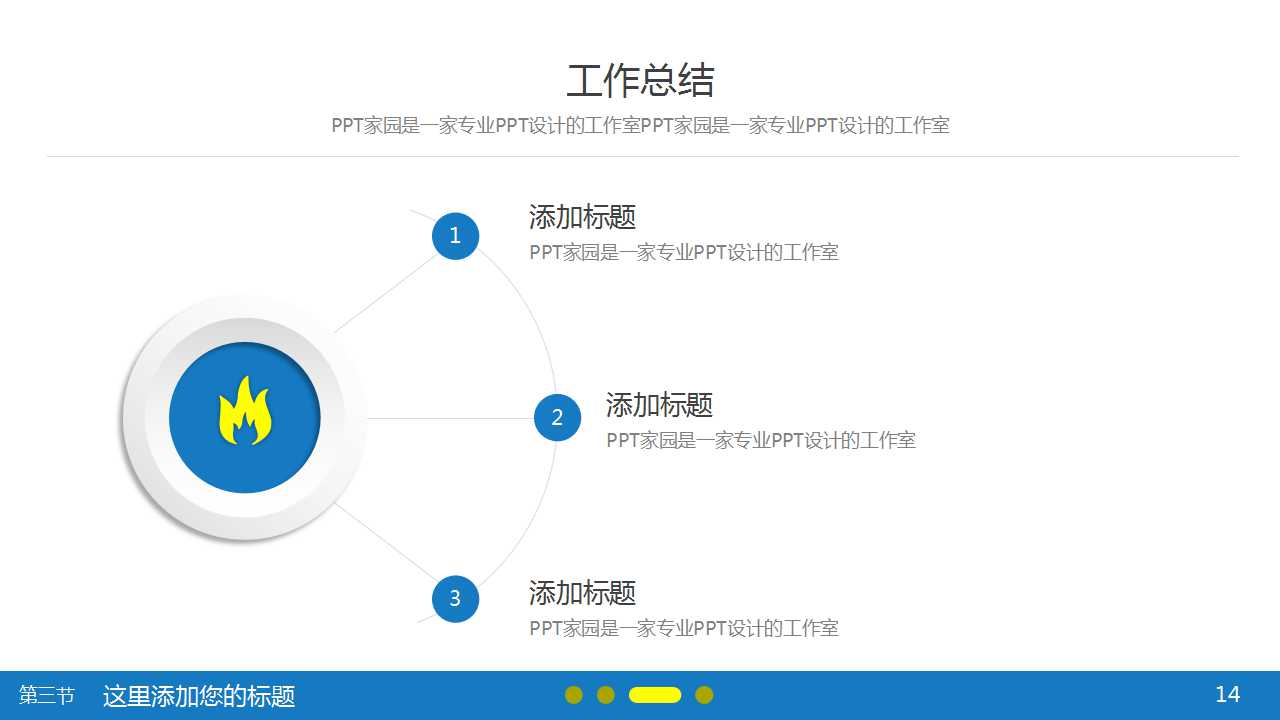 人事行政工作总结ppt模板