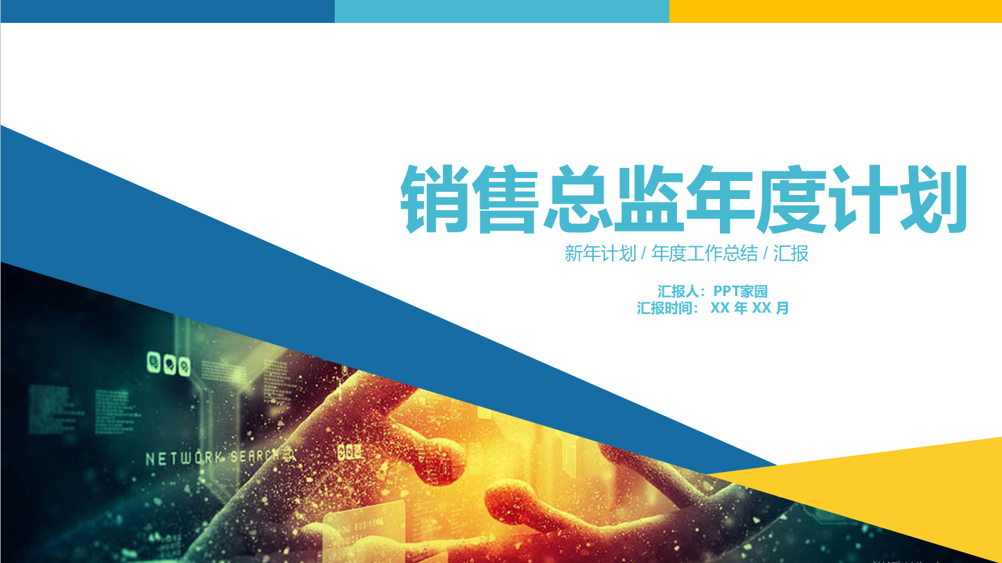 销售总监年度计划ppt
