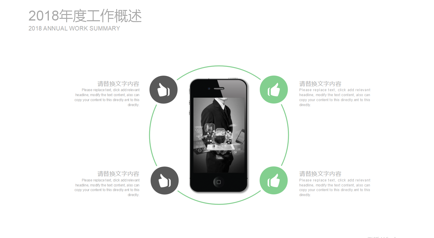 销售总监年度总结ppt模板