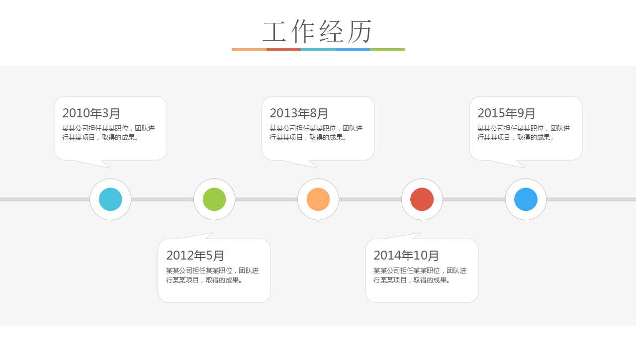 优秀竞聘报告ppt模板