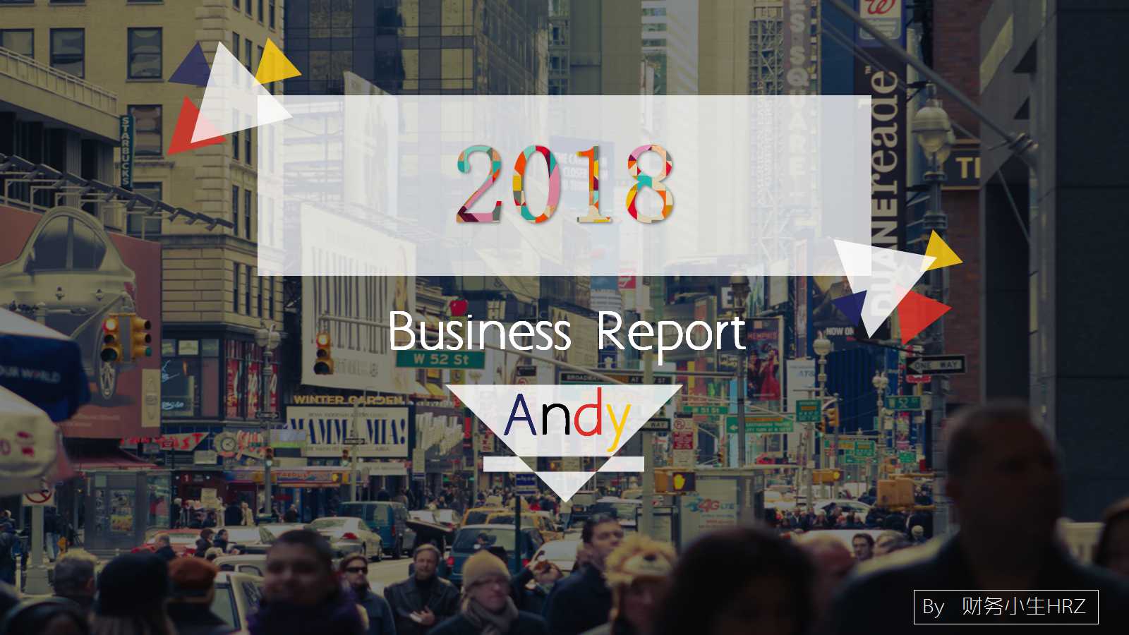 ppt工作报告模板