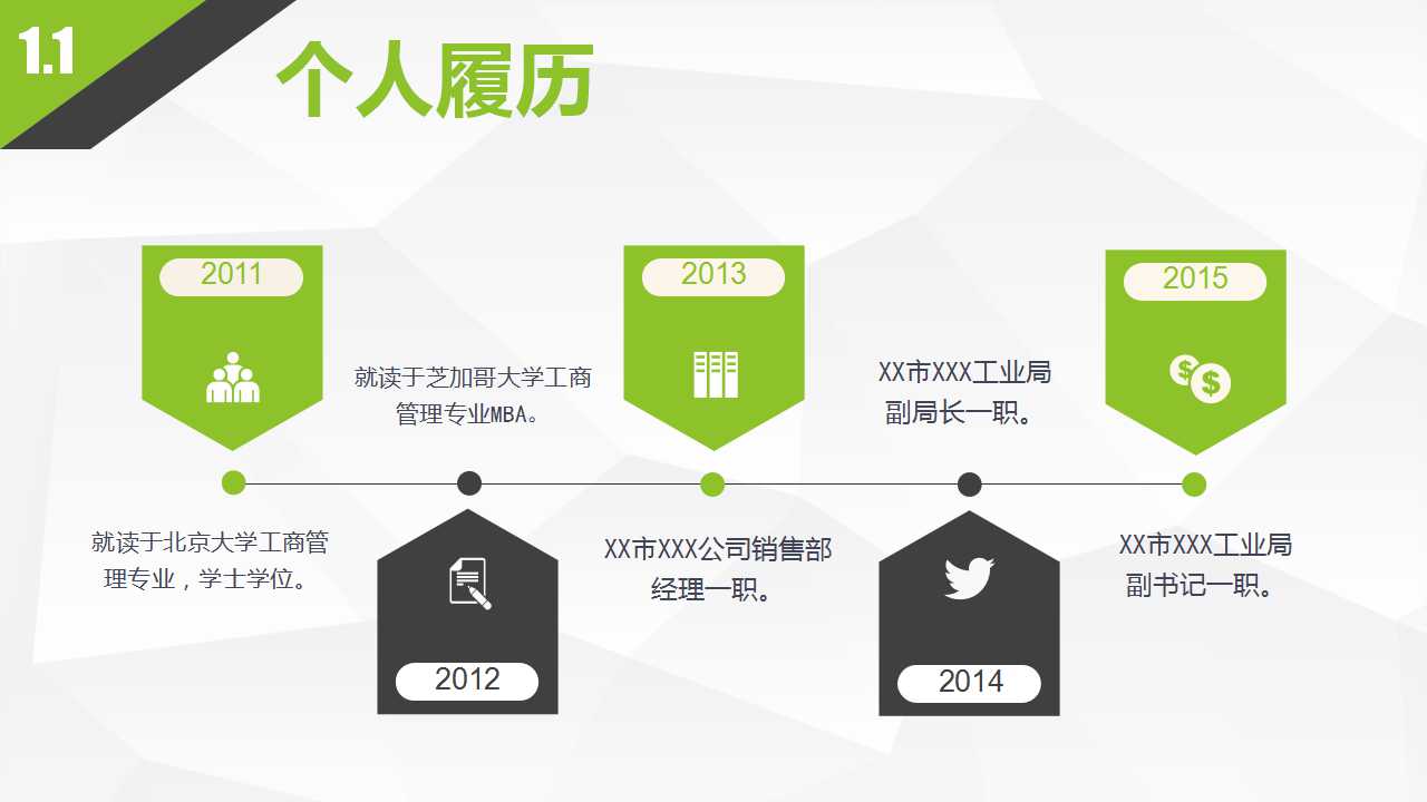 竞职演讲ppt模板