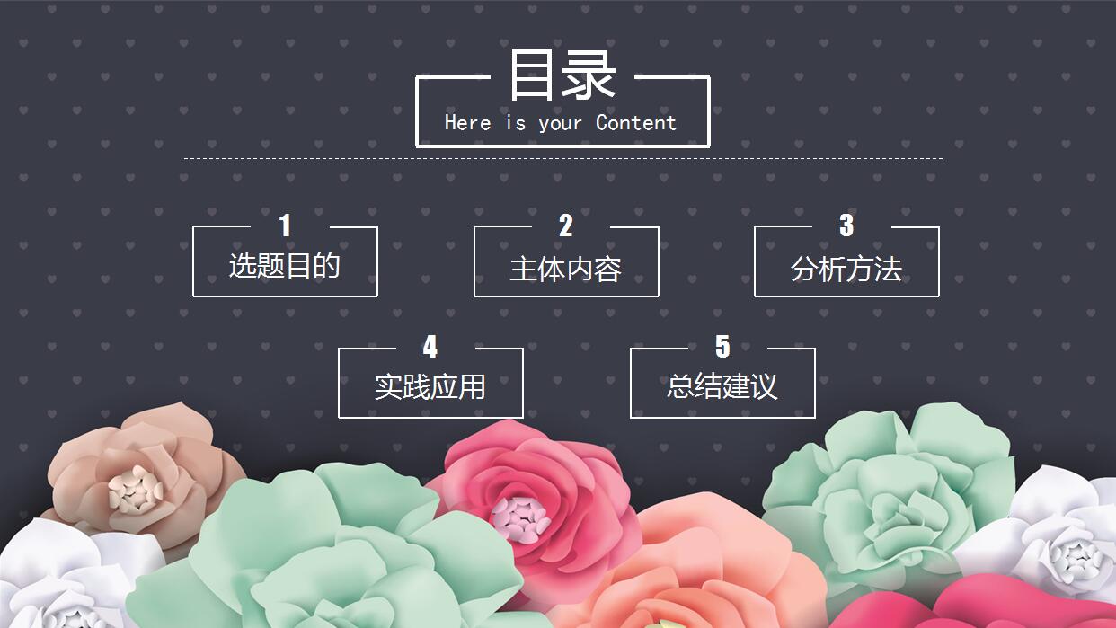 毕业论文开题答辩ppt模板