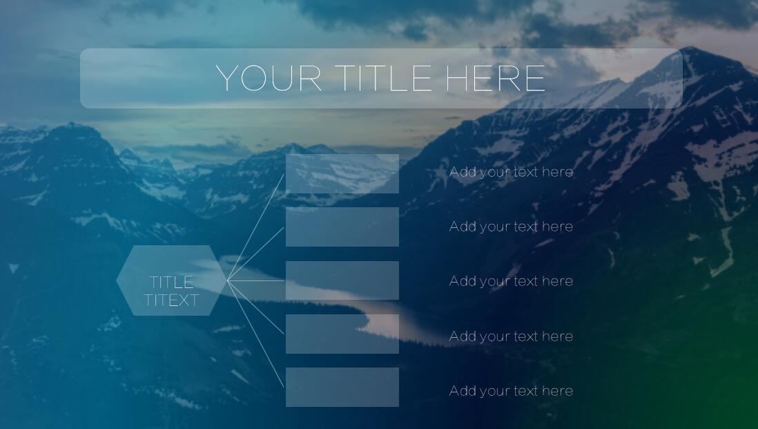 ios大气商务汇报PPT模板